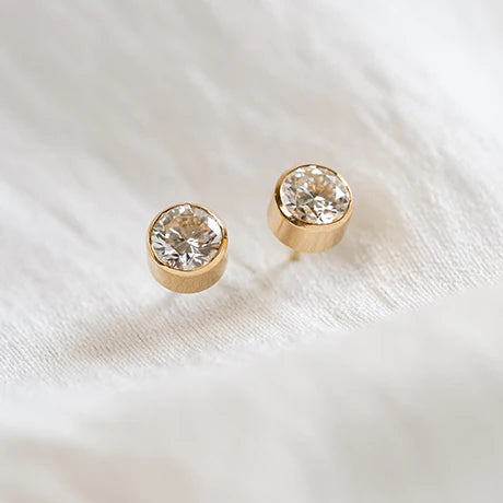 Diamond Stud Earrings
