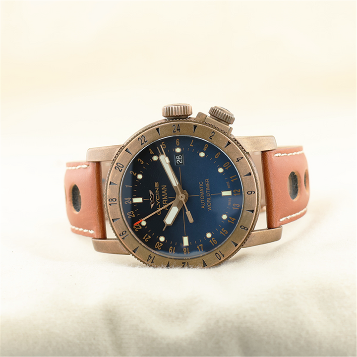 Glycine Airman World Timer Automatic GMT