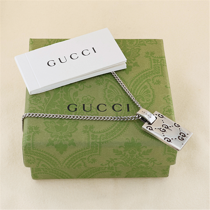 Sterling Silver Gucci Ghost Estate 20+2" Necklace