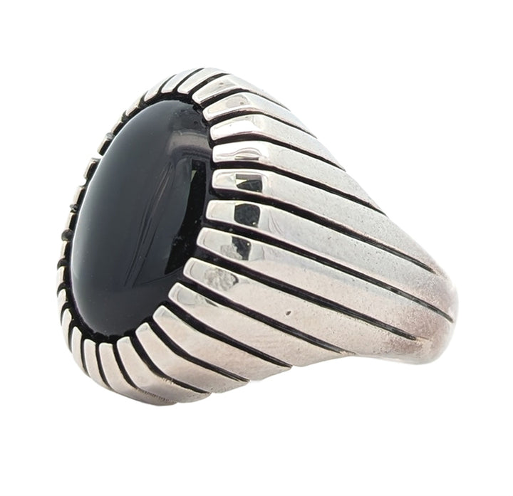 King Baby - Small Ribbed Shank Low Profile Ring