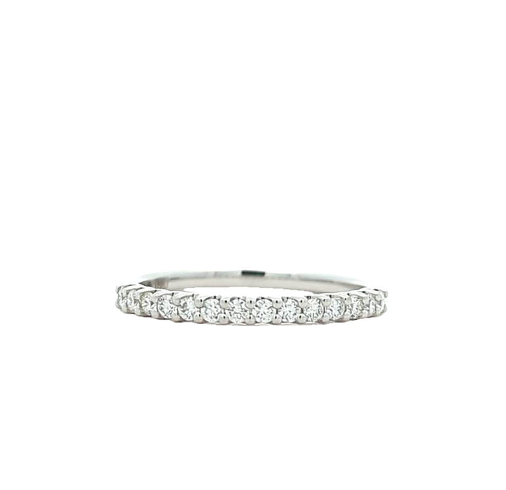 14KT White Gold 0.25ctw Diamond Band