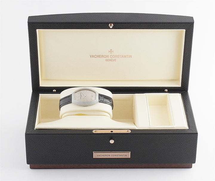 Vacheron Constantin Egerie 18kt White Gold & Diamond Case 25541 25mm 2018