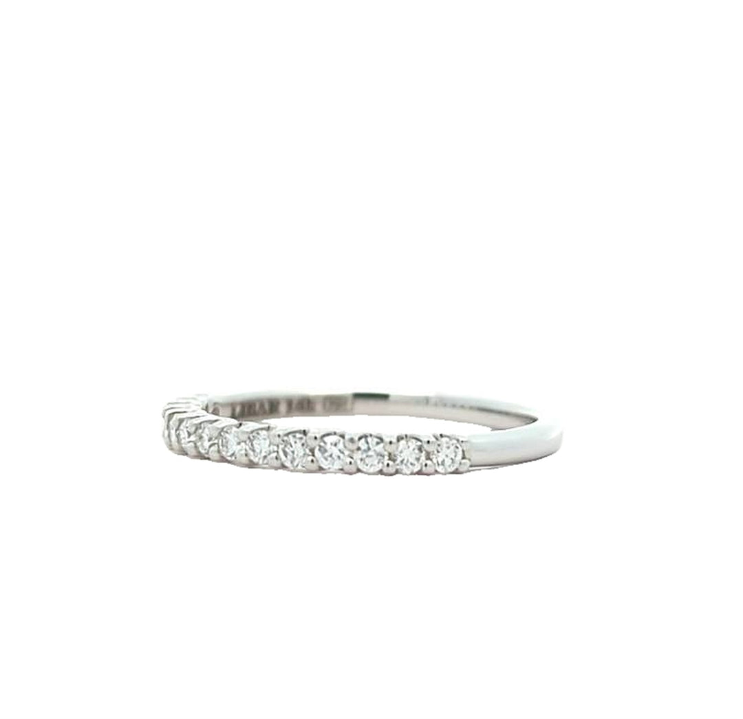 14KT White Gold 0.25ctw Diamond Band