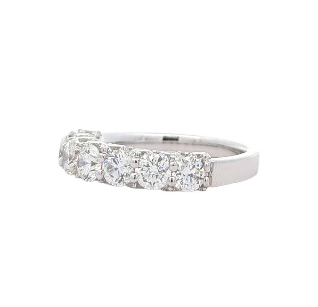 18KT White Gold 3.04ctw Diamond Band