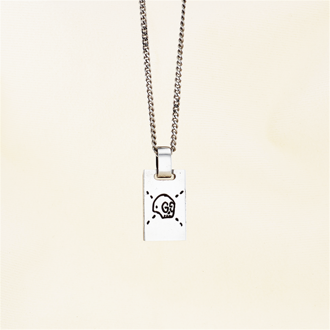 Sterling Silver Gucci Ghost Estate 20+2" Necklace