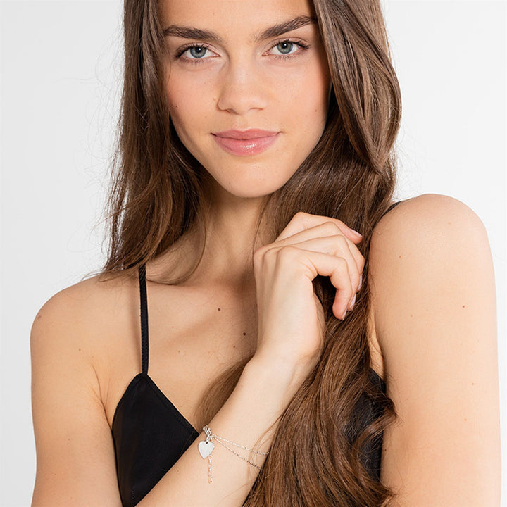 Thomas Sabo Sterling Silver Heart Bracelet