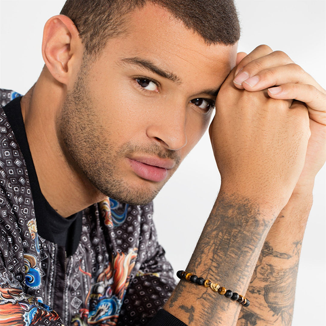 Thomas Sabo Brown Skull Bracelet