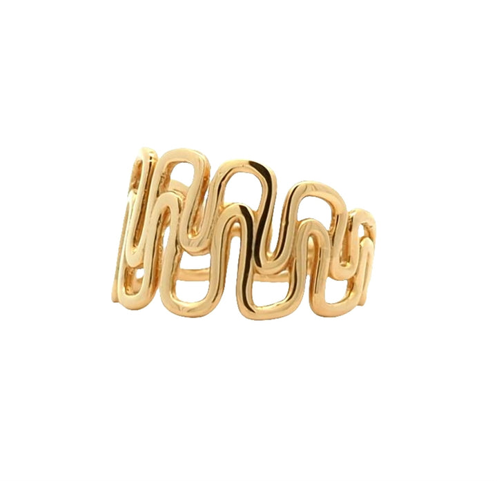 18KT Yellow Gold Fashion Ring