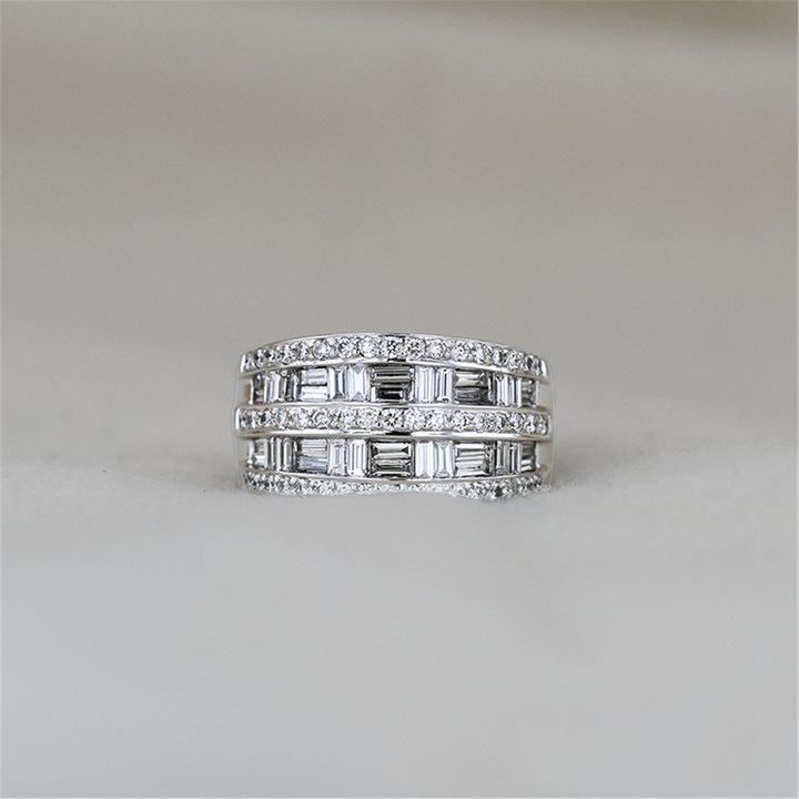 18KT White Gold 2.28ctw Diamond Estate Ring