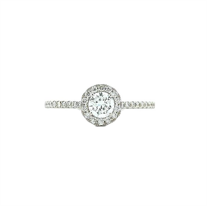14KT White Gold 0.30ctw Lab Grown Diamond Engagement Ring