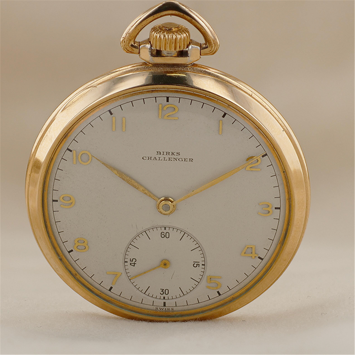 1943 Vintage Birks Challenger Pocket Watch