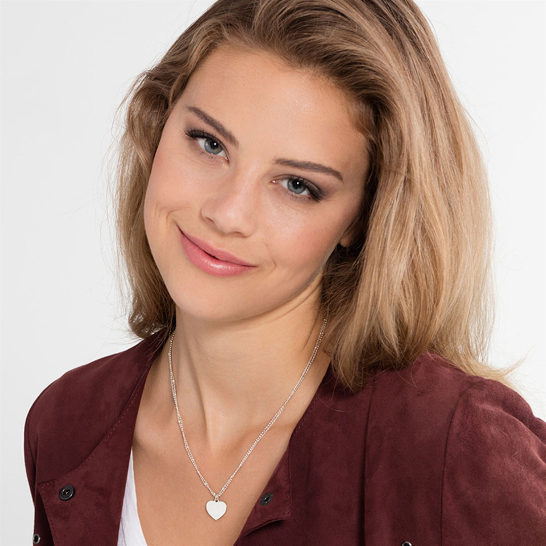 Thomas Sabo Sterling Silver Heart Necklace