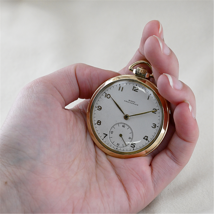 1943 Vintage Birks Challenger Pocket Watch