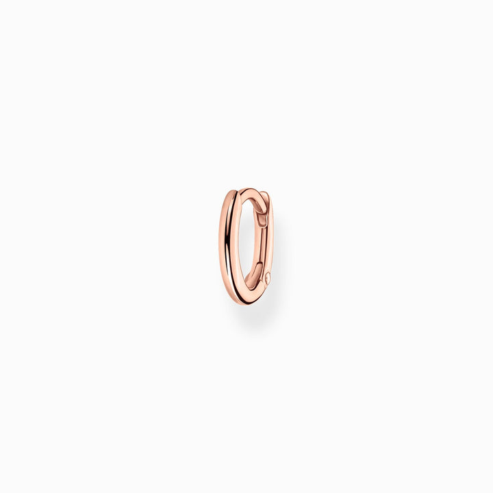 Single Hoop Earring Classic Rose Gold