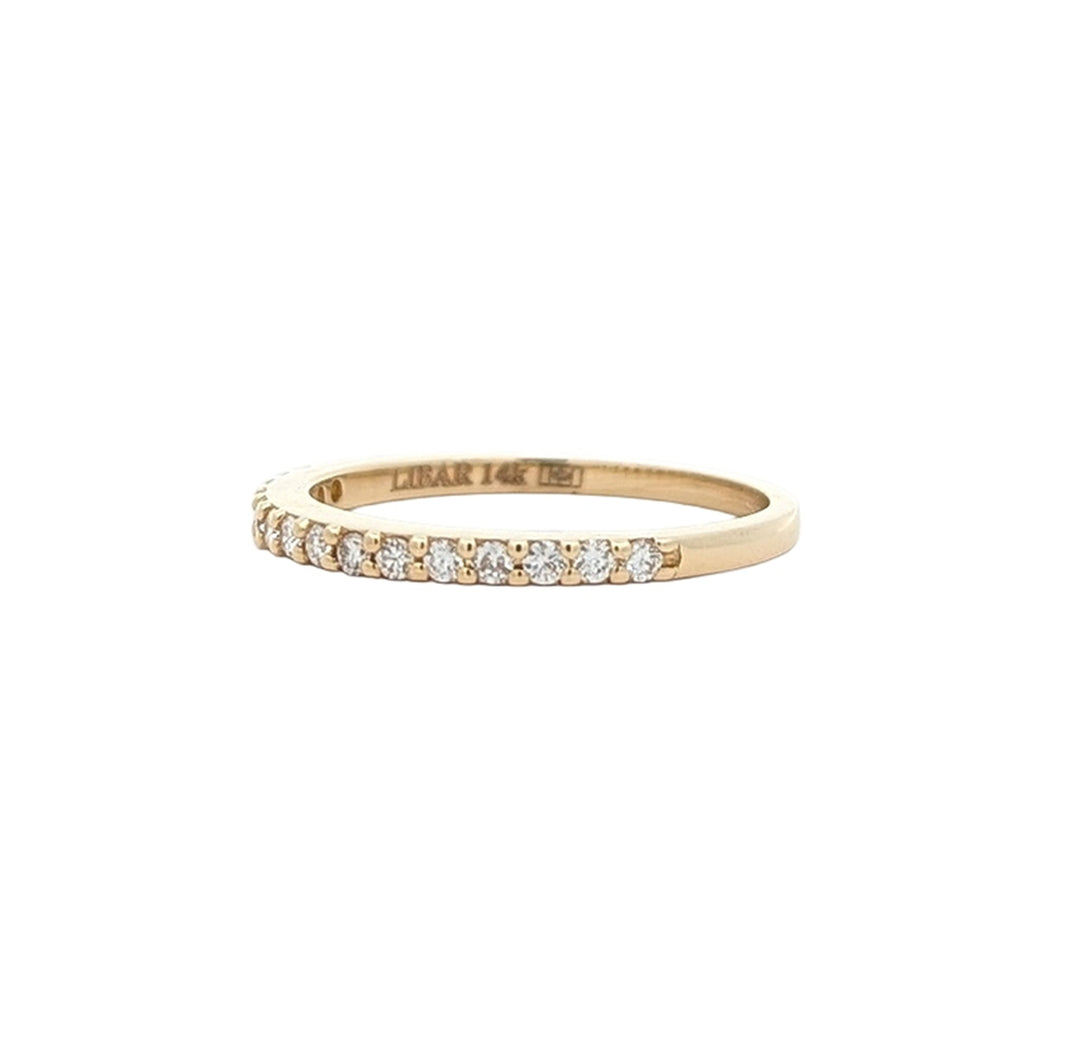 14KT Yellow Gold 0.23ctw Diamond Band
