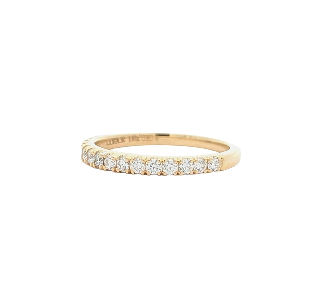 18KT Yellow Gold 0.36ctw Diamond Band