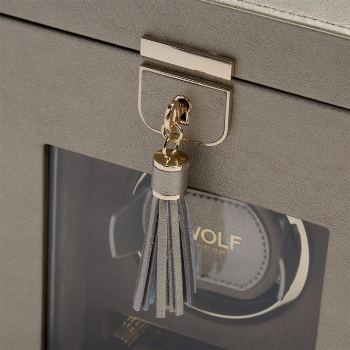 Palermo Single Watch Winder with Jewellery Storage