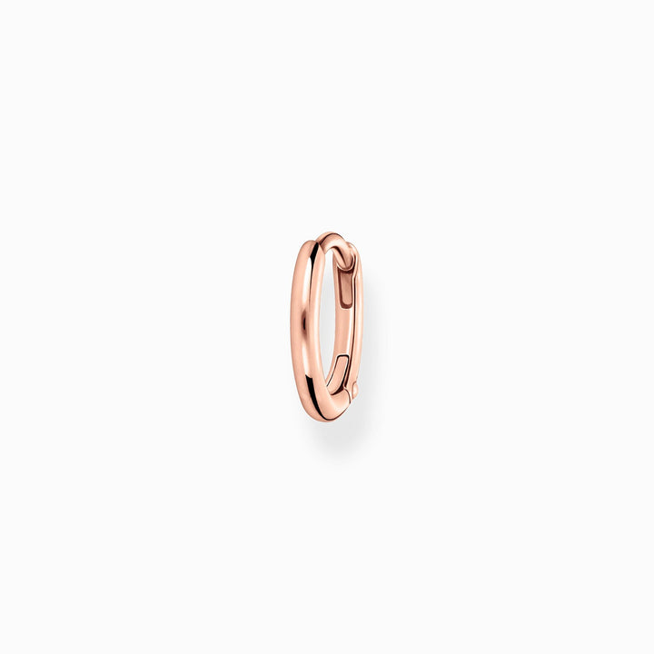 Thomas Sabo Sterling Silver Rose Gold Plated Single Hoop Earring
