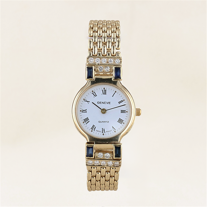 14K Yellow Gold Geneve Watch