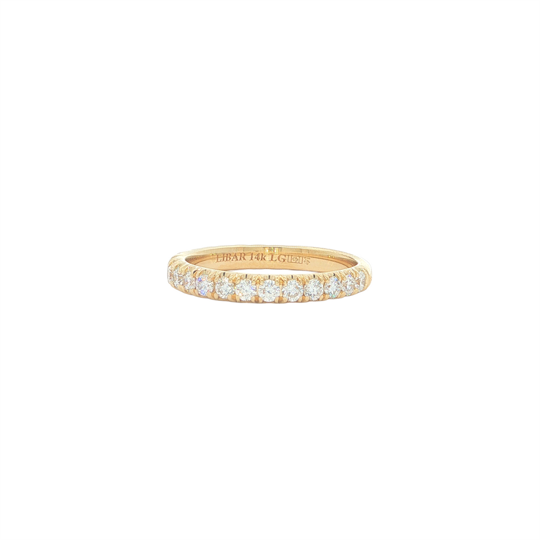 14Kt Yellow Gold 0.50ctw Diamond Band