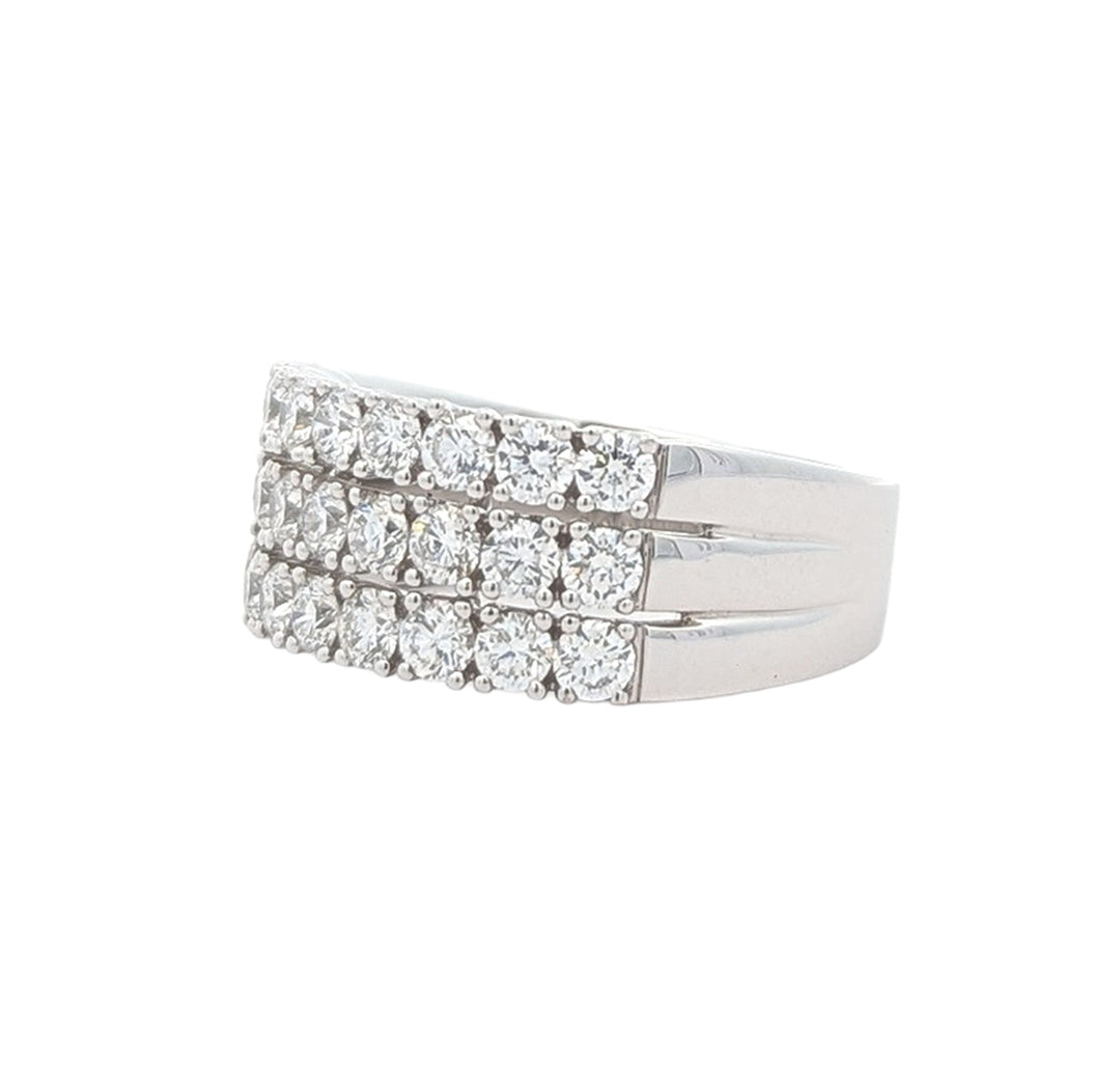 14KT White Gold 1.51ctw Diamond Ring
