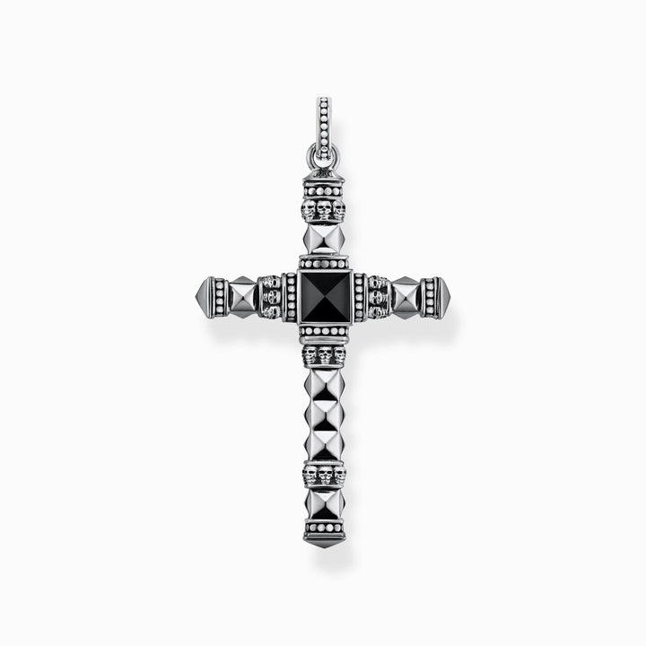 Pendant Black Ethno Cross Medium