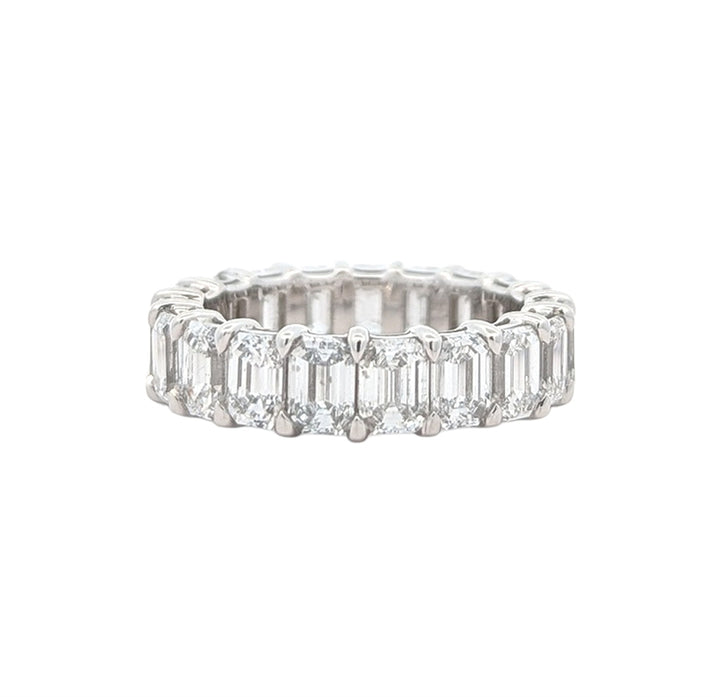 18KT White Gold 5.86ctw Lab Grown Diamond Eternity Band