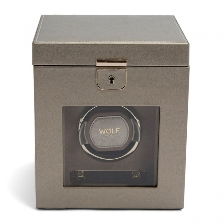 Palermo Single Watch Winder with Jewellery Storage