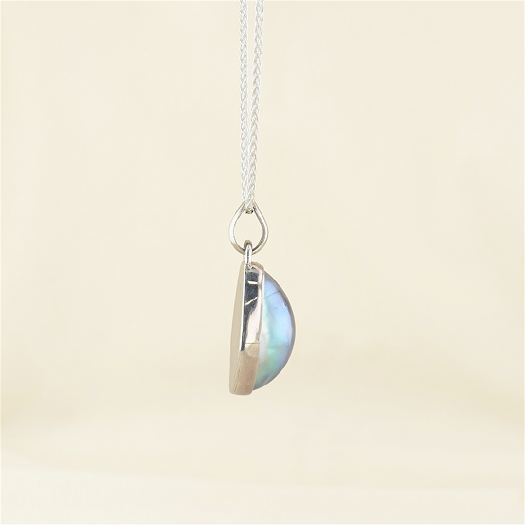 Sterling Silver Tahitian Pearl 24" Necklace