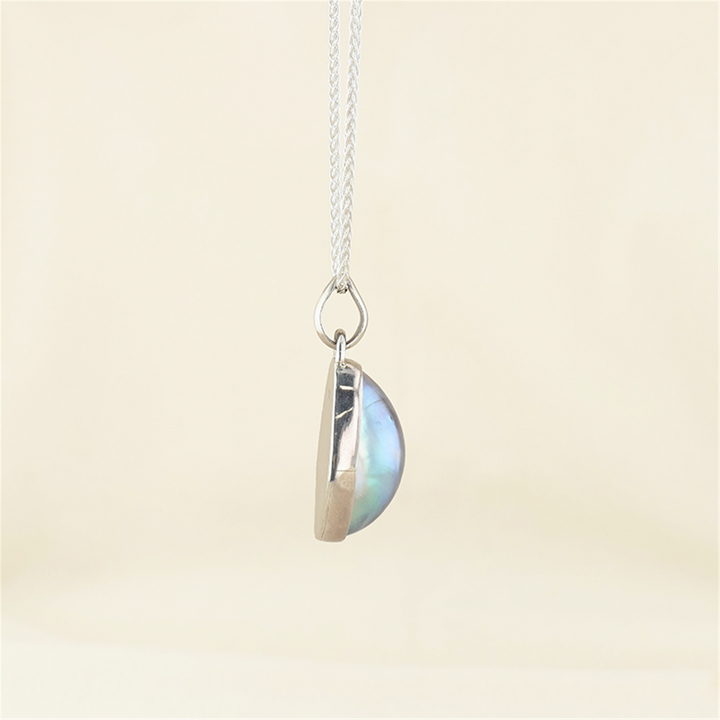 Sterling Silver Tahitian Pearl 24" Necklace