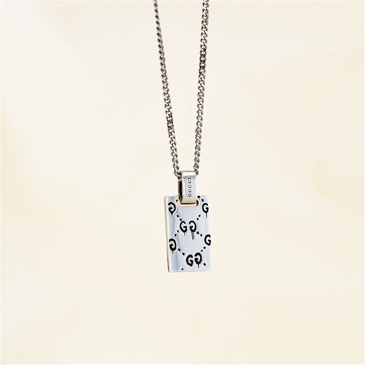 Sterling Silver Gucci Ghost Estate 20+2" Necklace
