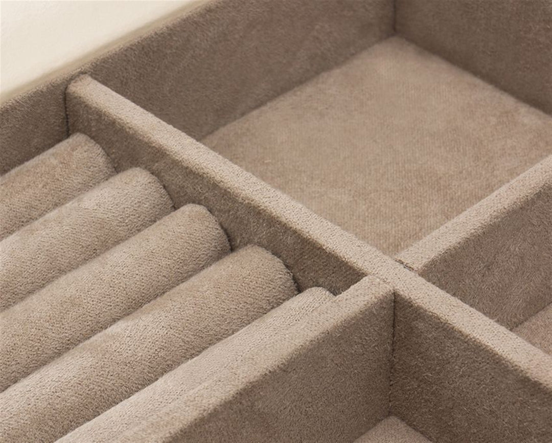 Caroline Medium Jewellery Case - Ivory