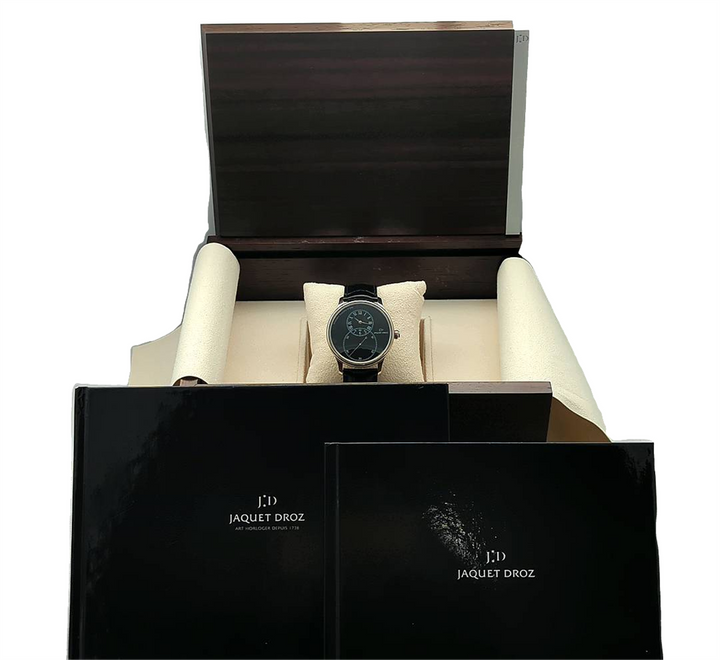 Jaquet Droz Grande Seconde Black Enamel J003034284 43mm