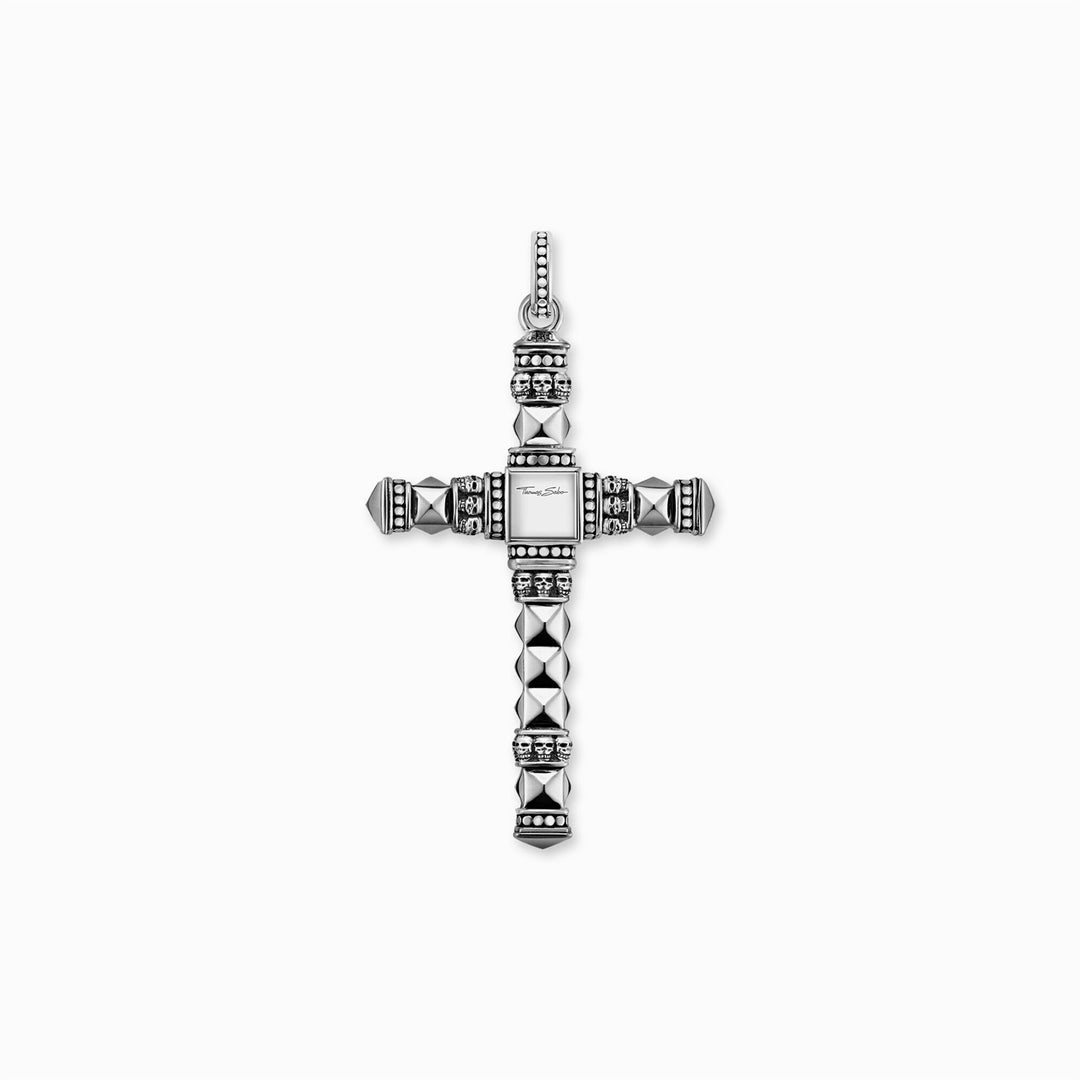 Pendant Black Ethno Cross Medium