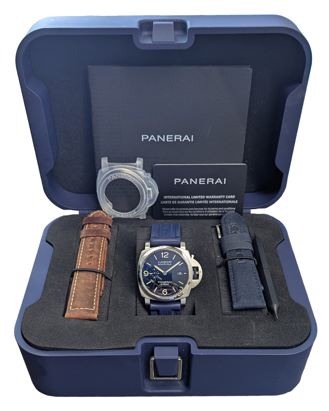Panerai Luminor Marina ESteel Blu Profondo PAM01157 44mm 2021