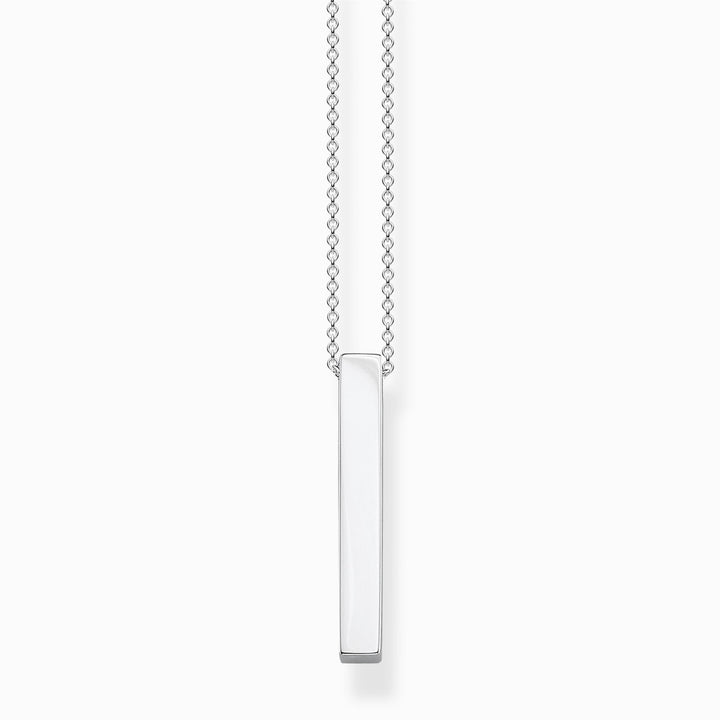 Thomas Sabo Sterling Silver Bar Necklace