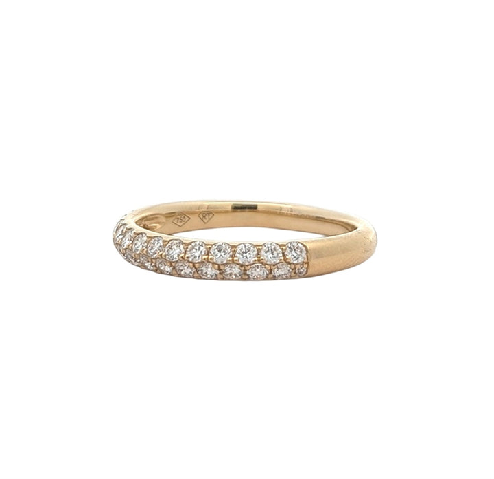 18KT Yellow Gold 0.50ctw Diamond Band